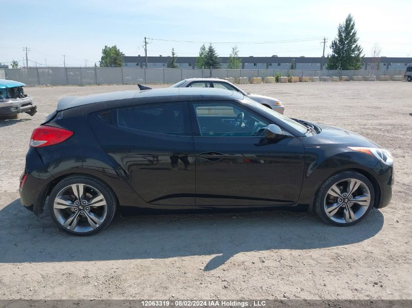 2012 Hyundai Veloster VIN: KMHTC6AD9CU053359 Lot: 12063319