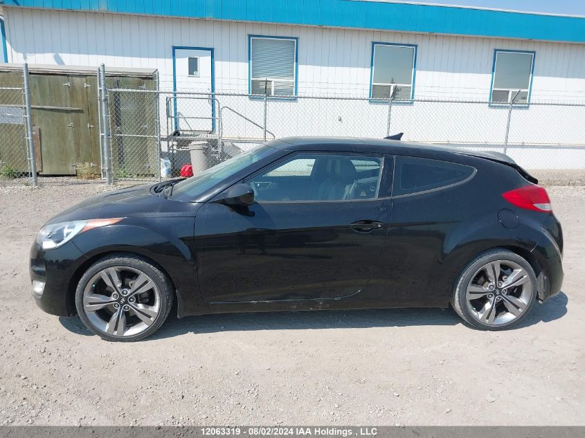 2012 Hyundai Veloster VIN: KMHTC6AD9CU053359 Lot: 12063319