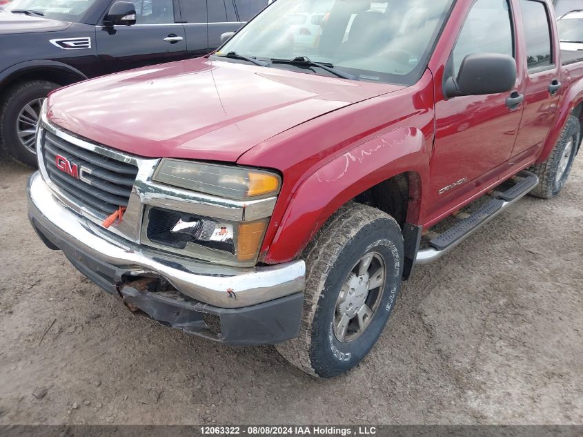 2005 GMC Canyon VIN: 1GTDS136858180029 Lot: 12063322