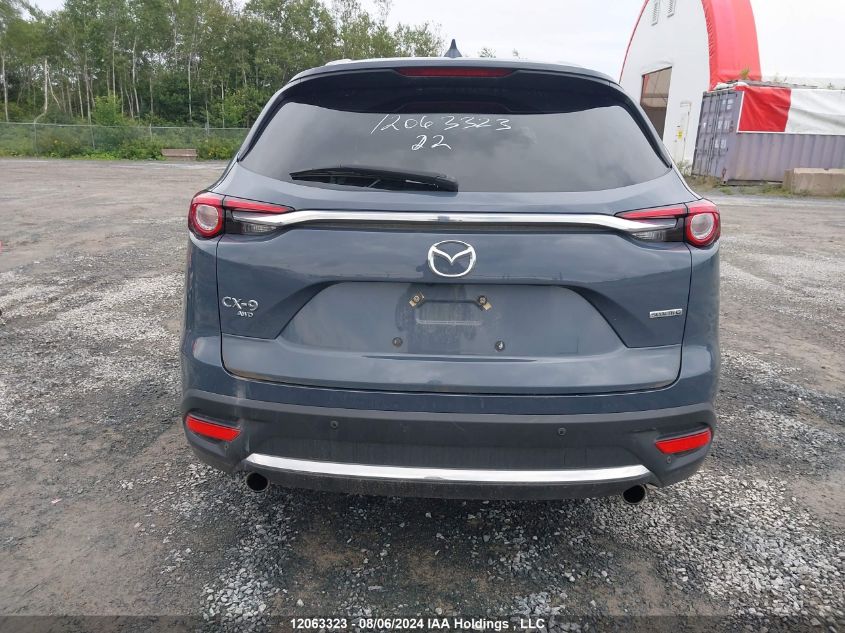 2022 Mazda Cx-9 VIN: JM3TCBDY0N0621494 Lot: 12063323