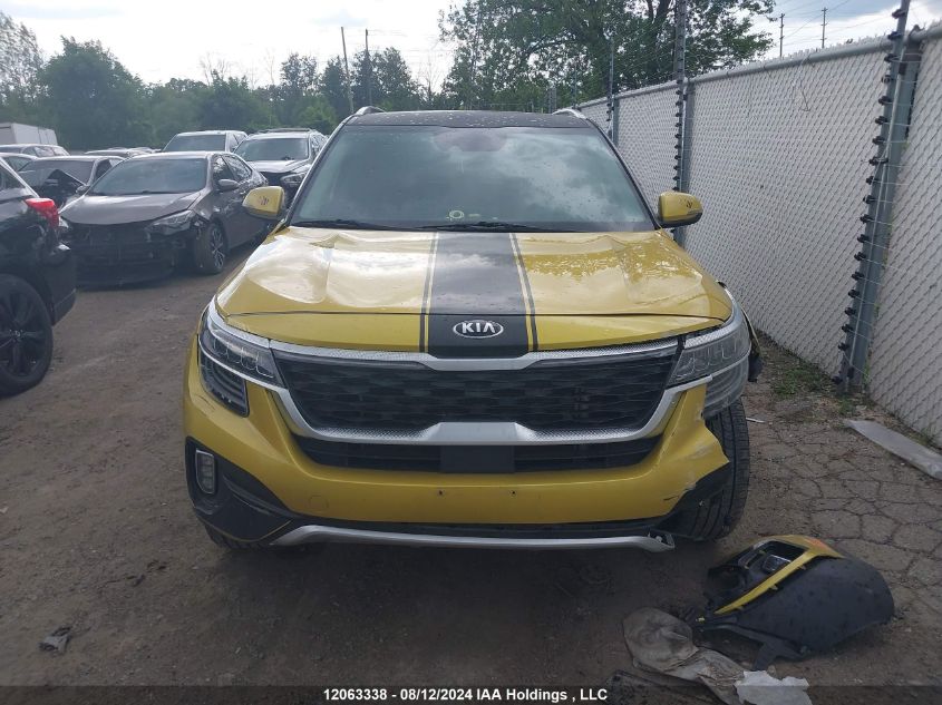 2021 Kia Seltos Sx VIN: KNDETCA27M7180461 Lot: 12063338