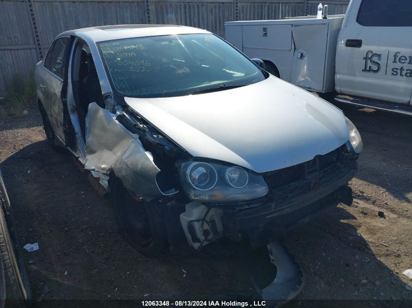 2006 Volkswagen Jetta Sedan VIN: 3VWMJ31K66M654696 Lot: 12063348