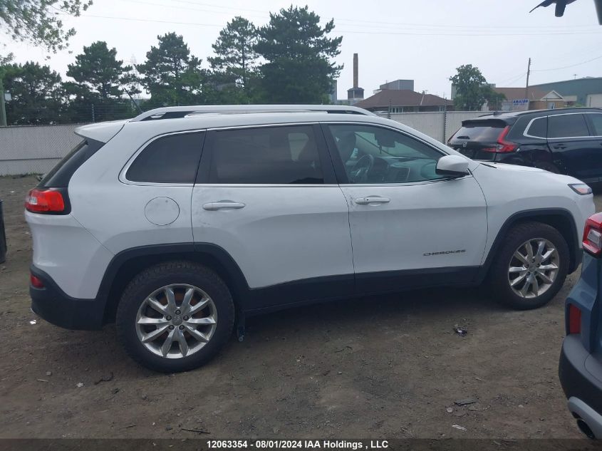 2015 Jeep Cherokee Limited VIN: 1C4PJMDB1FW710979 Lot: 12063354