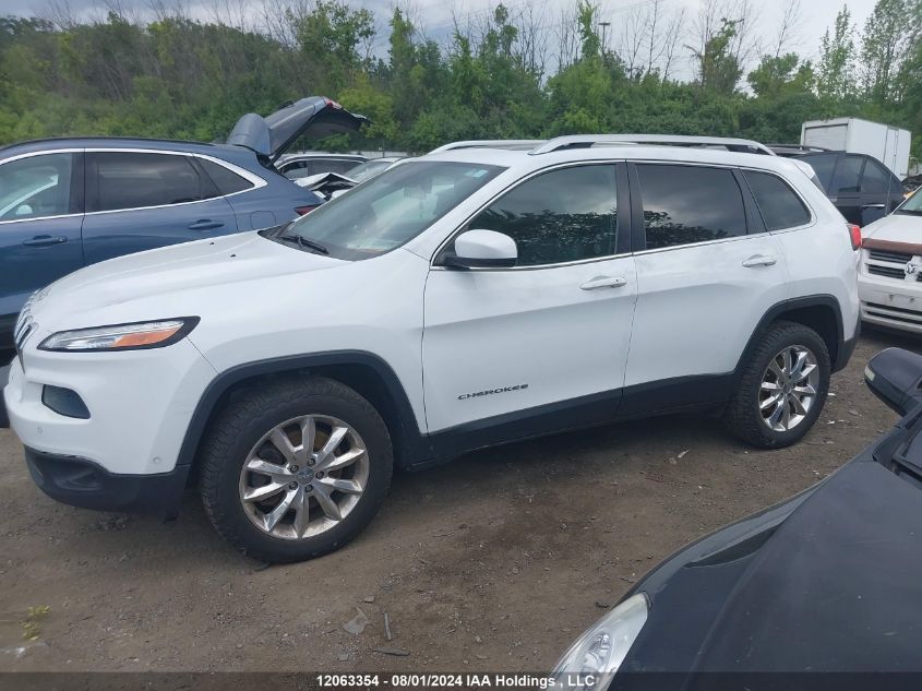 2015 Jeep Cherokee Limited VIN: 1C4PJMDB1FW710979 Lot: 12063354