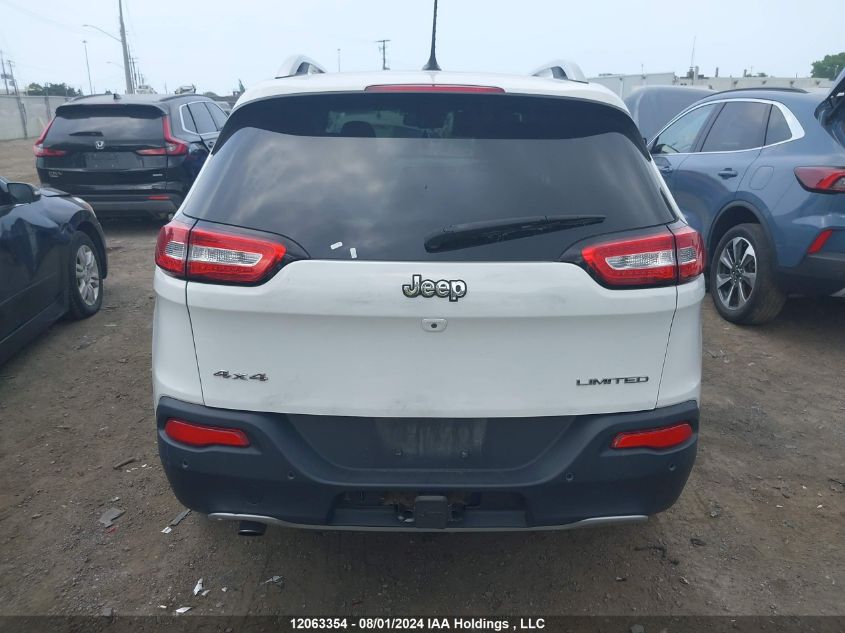 2015 Jeep Cherokee Limited VIN: 1C4PJMDB1FW710979 Lot: 12063354