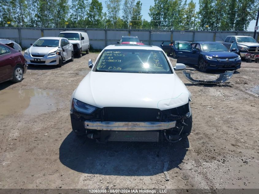 2016 Audi A4 VIN: WAUFFCFLXGN006071 Lot: 12063355