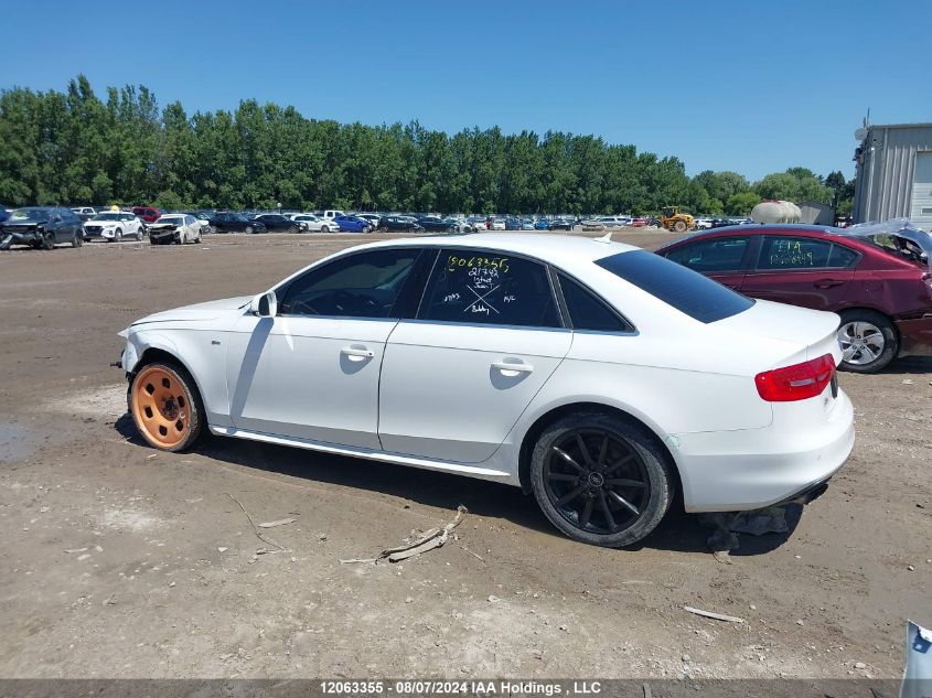 2016 Audi A4 VIN: WAUFFCFLXGN006071 Lot: 12063355