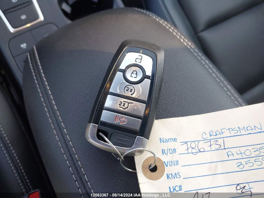 2022 Ford Escape Titanium VIN: 1FMCU9DZXNUA40354 Lot: 12063367