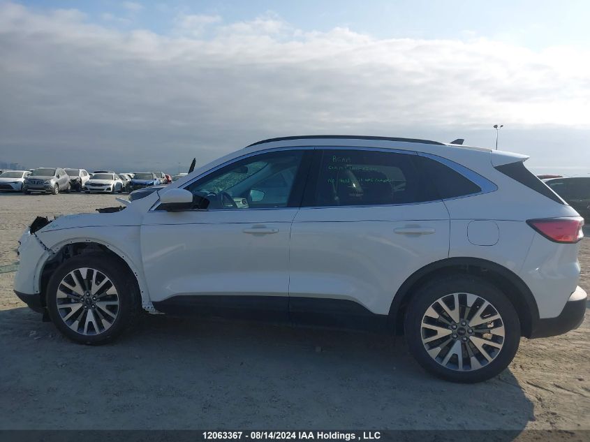 2022 Ford Escape Titanium VIN: 1FMCU9DZXNUA40354 Lot: 12063367