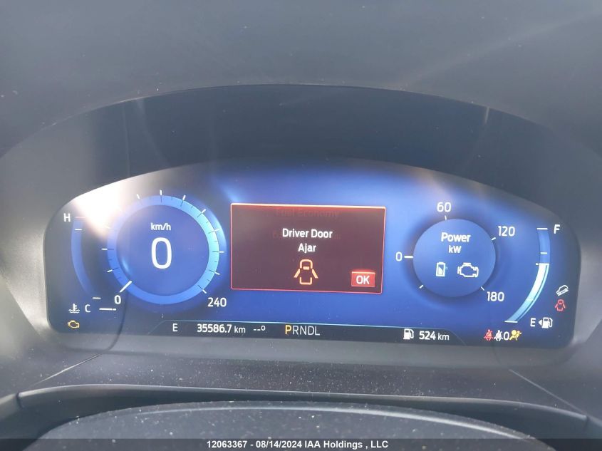 2022 Ford Escape Titanium VIN: 1FMCU9DZXNUA40354 Lot: 12063367