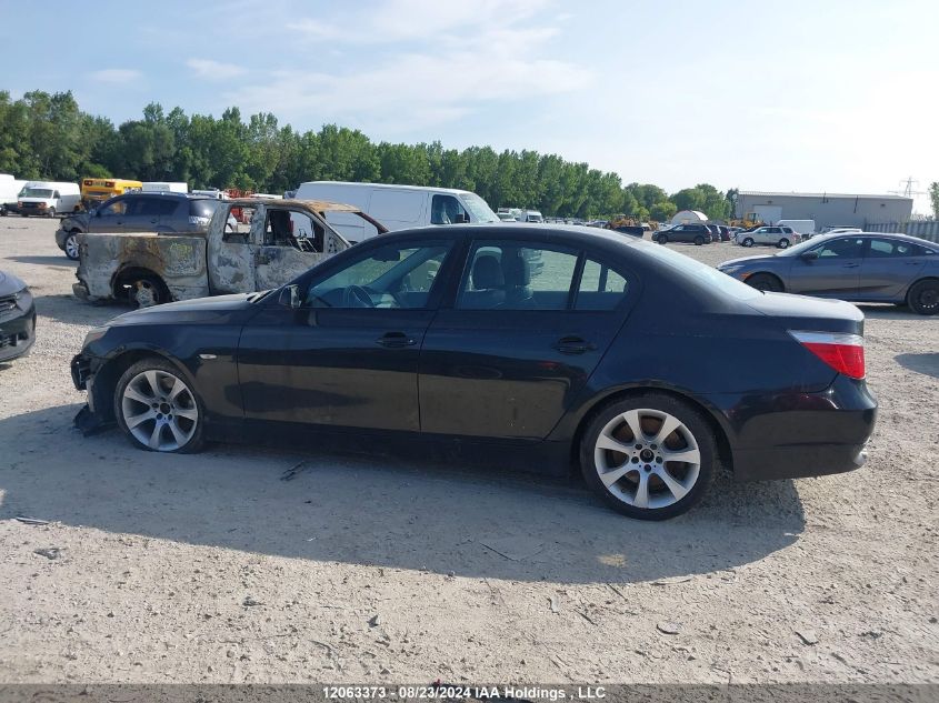 2006 BMW 5 Series VIN: WBANB53576CP00297 Lot: 12063373