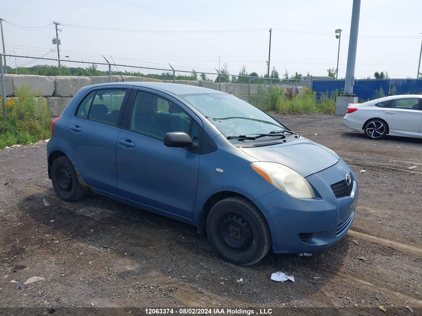 2007 Toyota Yaris VIN: JTDKT923075038272 Lot: 12063374