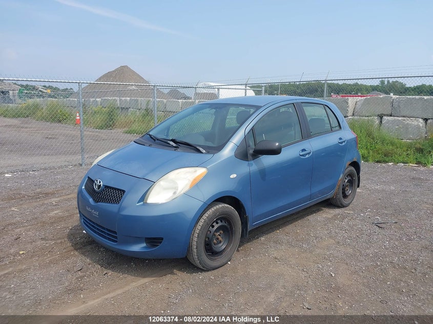 2007 Toyota Yaris VIN: JTDKT923075038272 Lot: 12063374
