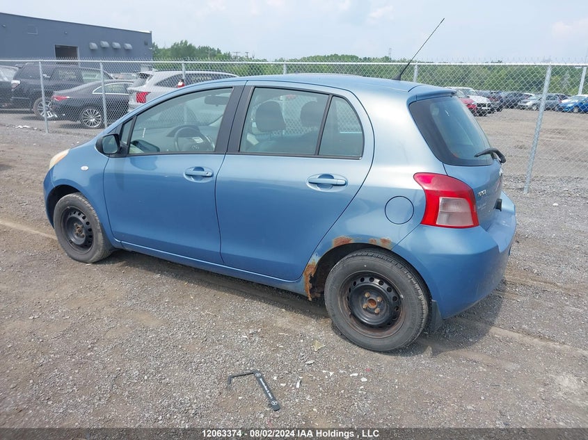 2007 Toyota Yaris VIN: JTDKT923075038272 Lot: 12063374