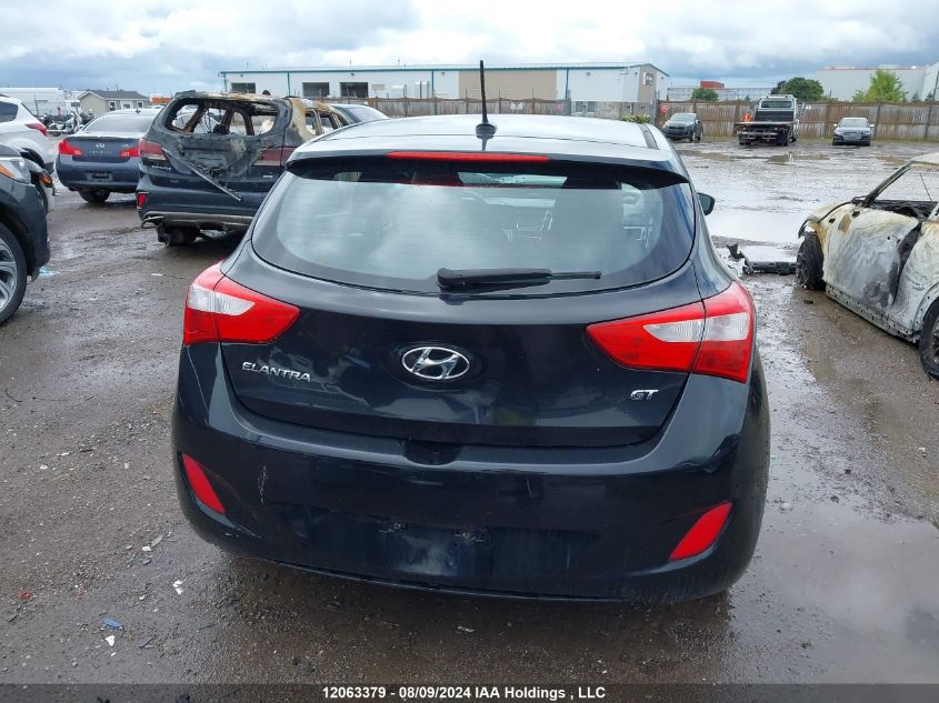 2013 Hyundai Elantra Gt VIN: KMHD25LEXDU107471 Lot: 12063379