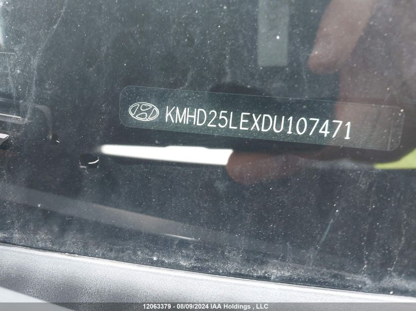 2013 Hyundai Elantra Gt VIN: KMHD25LEXDU107471 Lot: 12063379