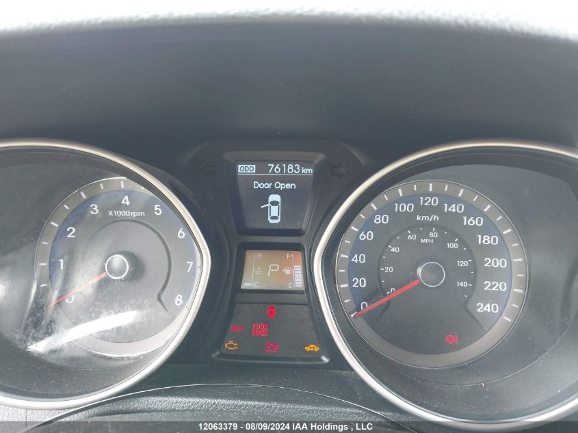 2013 Hyundai Elantra Gt VIN: KMHD25LEXDU107471 Lot: 12063379