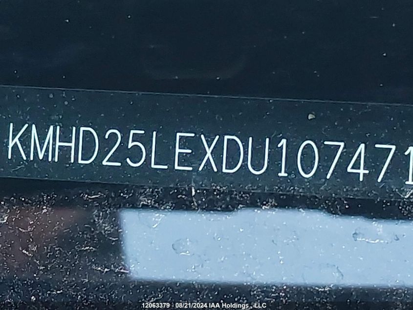 2013 Hyundai Elantra Gt VIN: KMHD25LEXDU107471 Lot: 12063379