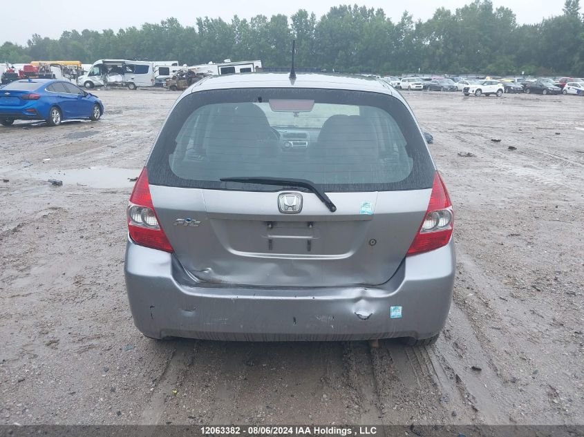 2008 Honda Fit VIN: JHMGD38458S801503 Lot: 12063382