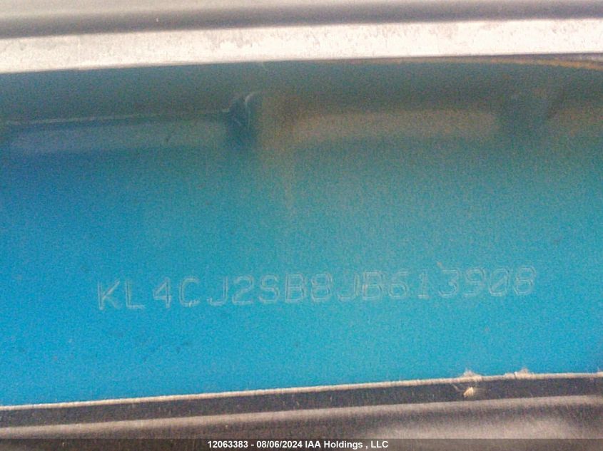 2018 Buick Encore VIN: KL4CJ2SB8JB613908 Lot: 12063383