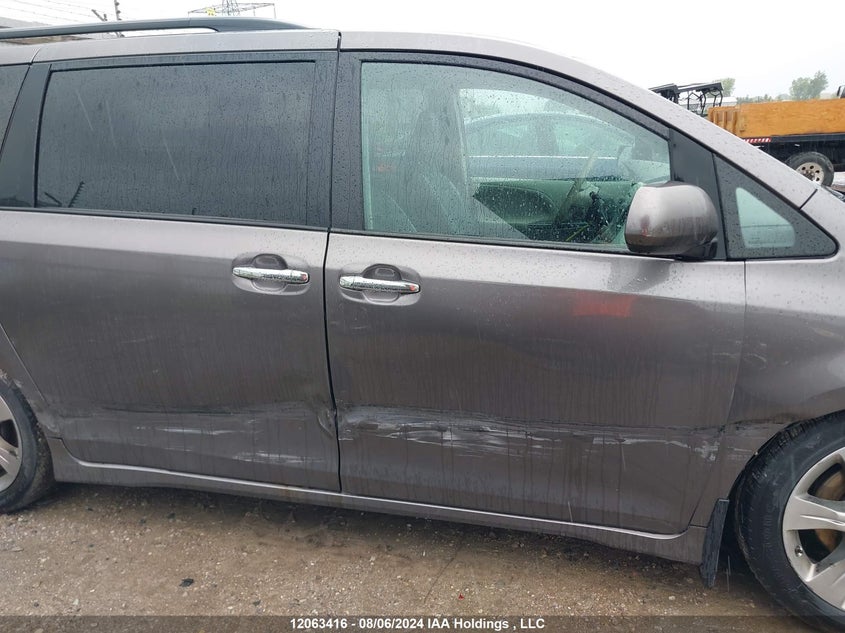 2013 Toyota Sienna Se 8 Passenger VIN: 5TDXK3DC0DS314586 Lot: 12063416