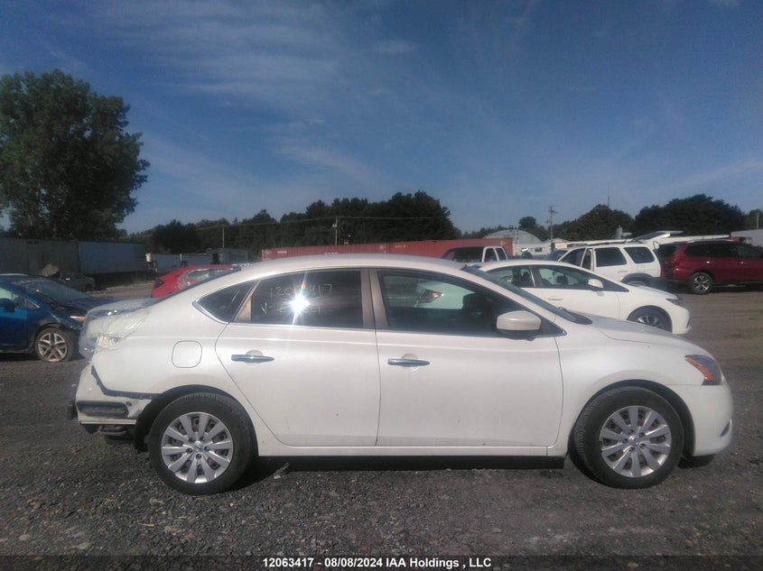 2014 Nissan Sentra VIN: 3N1AB7AP2EL696621 Lot: 12063417