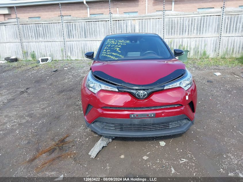 2019 Toyota C-Hr Base (Cvt)/Xle VIN: JTNKHMBX4K1034860 Lot: 12063422