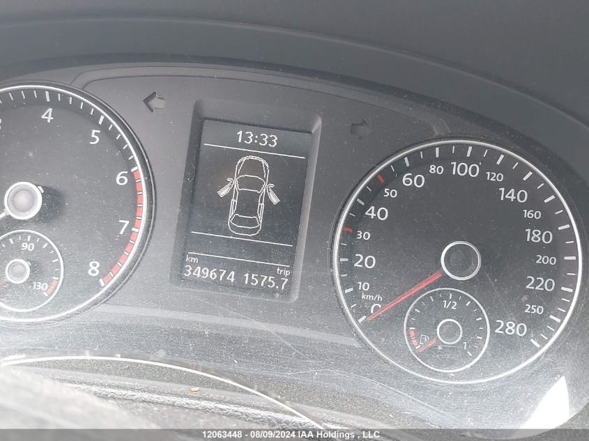 2013 Volkswagen Passat VIN: 1VWAH7A31DC007278 Lot: 12063448