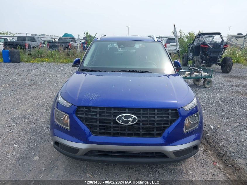 2022 Hyundai Venue Sel/Limited VIN: KMHRC8A3XNU176586 Lot: 12063450