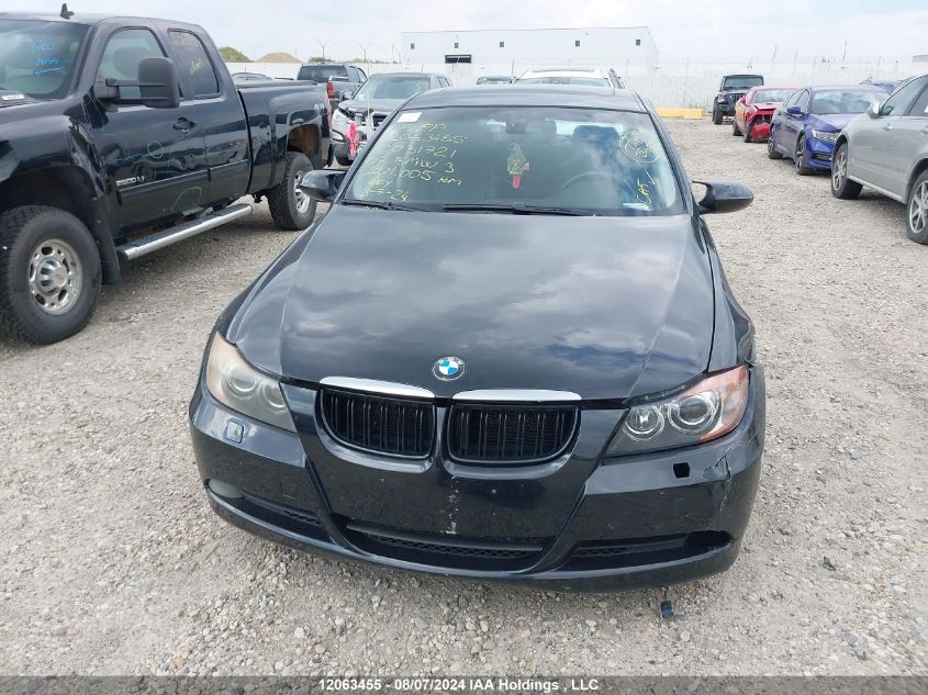 2007 BMW 328Xi VIN: WBAVC93577K031721 Lot: 12063455
