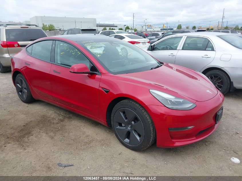 2023 Tesla Model 3 VIN: 5YJ3E1EAXPF385276 Lot: 12063457