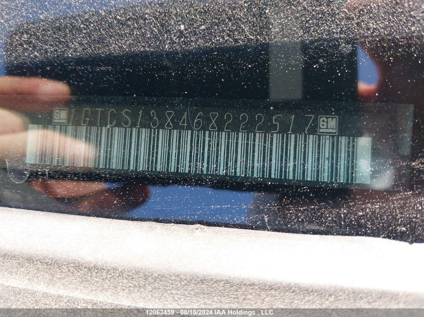 2006 GMC Canyon VIN: 1GTCS138468222517 Lot: 12063459