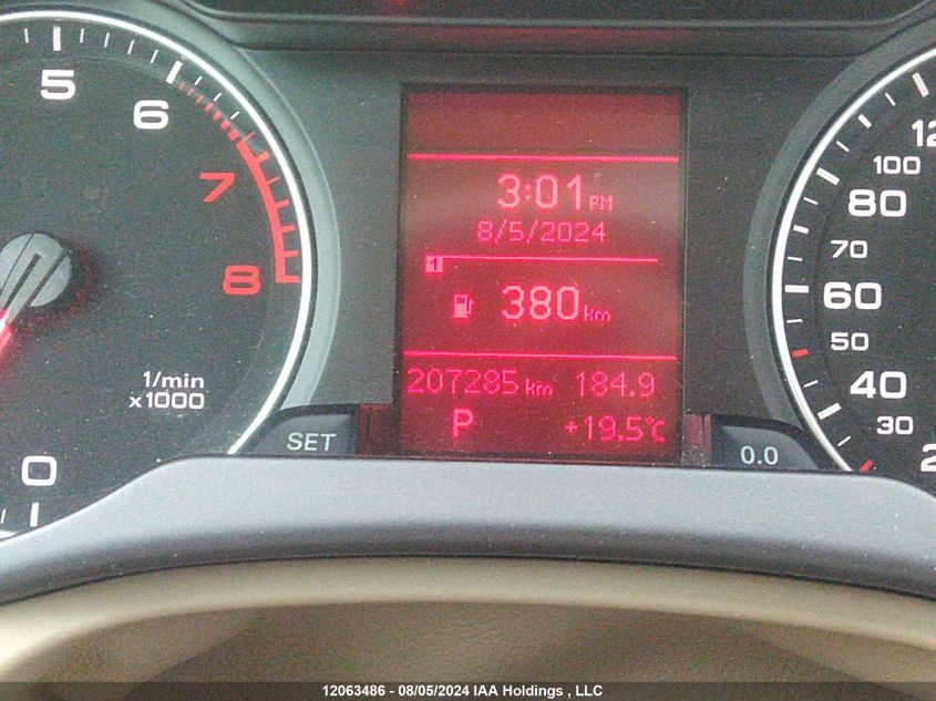 2010 Audi A4 VIN: WAUFFCFL4AN029000 Lot: 12063486