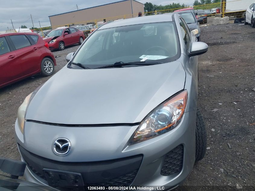 2012 Mazda 3 I VIN: JM1BL1L71C1671383 Lot: 12063493