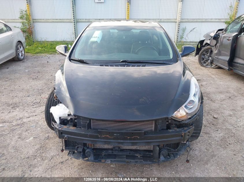 2016 Hyundai Elantra Limited VIN: KMHDH4AH1GU606962 Lot: 12063516