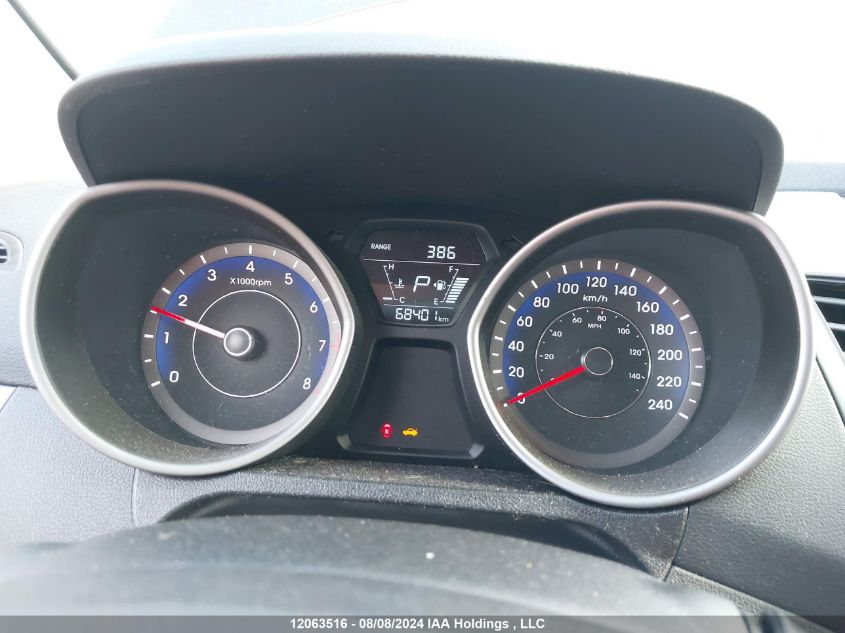 2016 Hyundai Elantra Limited VIN: KMHDH4AH1GU606962 Lot: 12063516