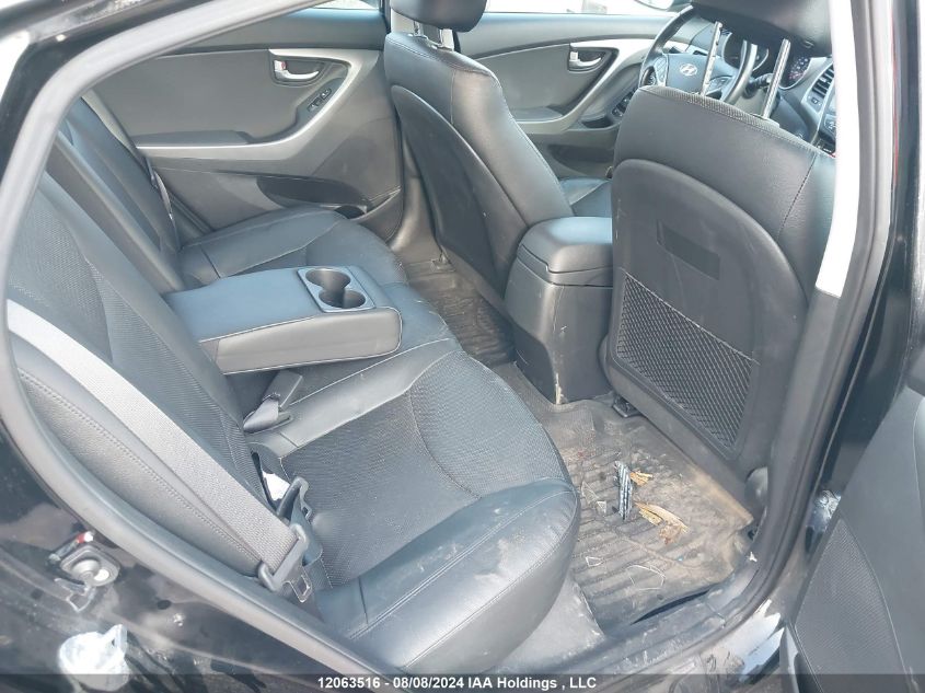 2016 Hyundai Elantra Limited VIN: KMHDH4AH1GU606962 Lot: 12063516