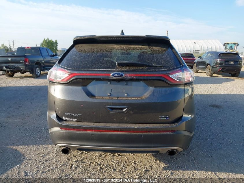 2018 Ford Edge Sel VIN: 2FMPK4J91JBB65886 Lot: 12063519