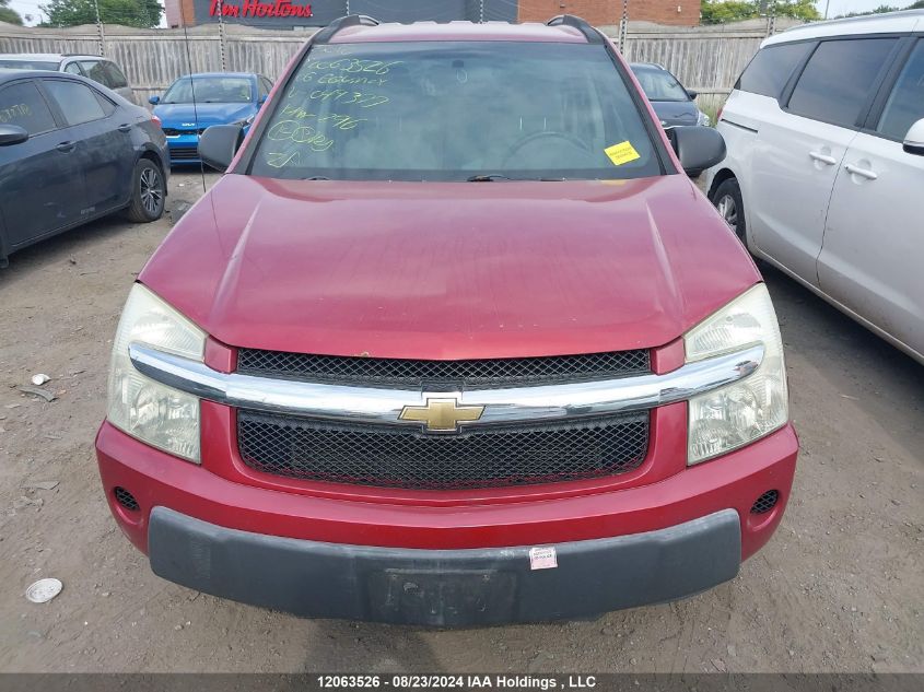 2006 Chevrolet Equinox VIN: 2CNDL13F166049377 Lot: 12063526