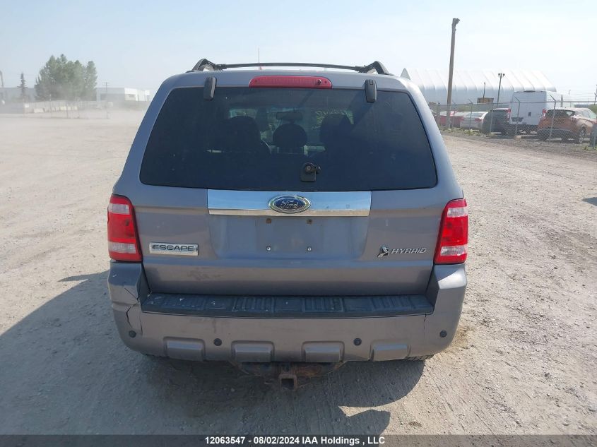 2008 Ford Escape Hev VIN: 1FMCU59HX8KA38208 Lot: 12063547