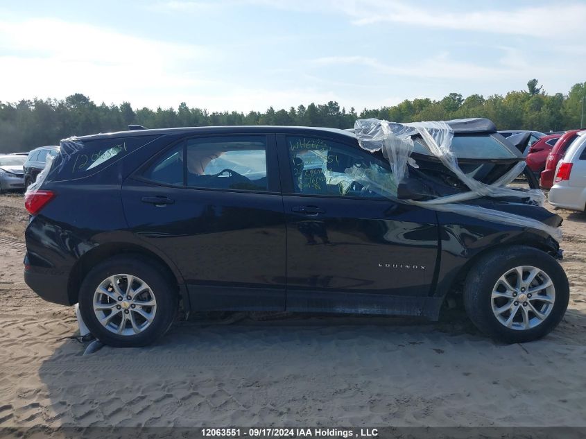 2021 Chevrolet Equinox Ls VIN: 2GNAXHEV9M6161437 Lot: 12063551