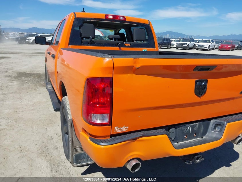 2019 Ram 1500 Classic Tradesman VIN: 1C6RR7KT4KS610897 Lot: 12063584