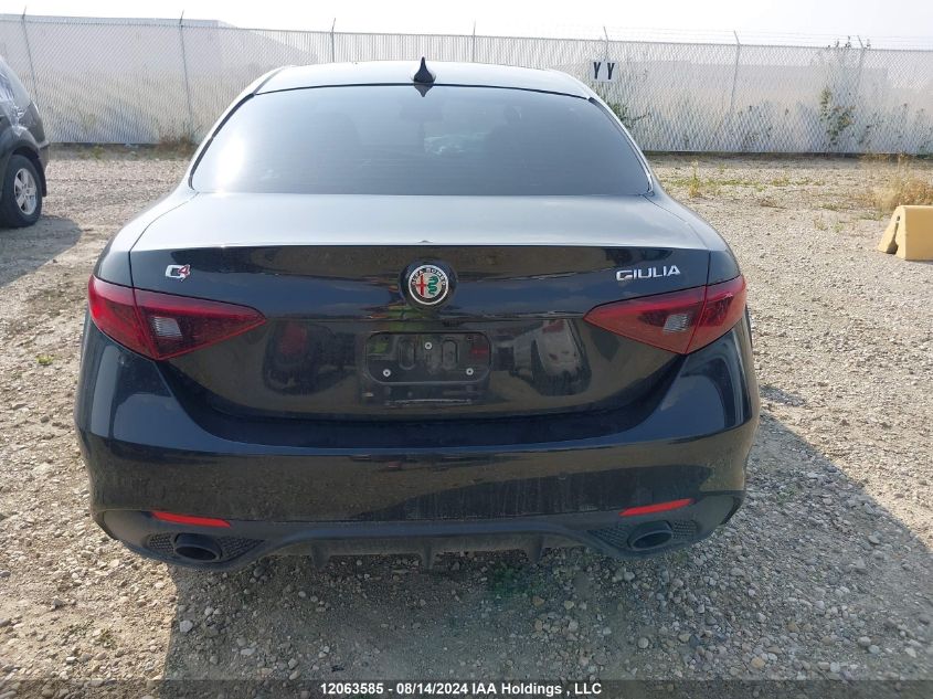 2022 Alfa Romeo Giulia Ti Veloce Awd VIN: ZARFANBN4N7652718 Lot: 12063585