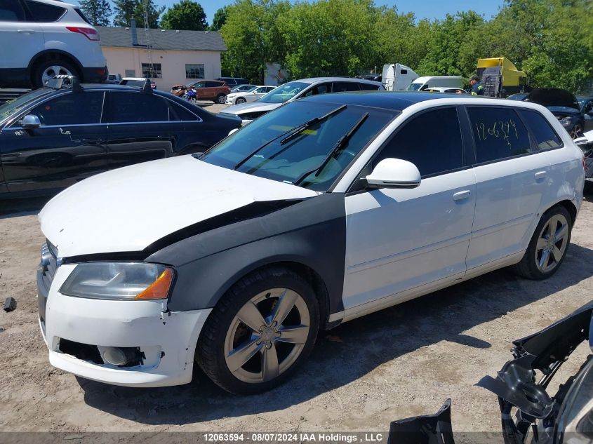 2009 Audi A3 2.0T VIN: WAUHF68P59A044327 Lot: 12063594