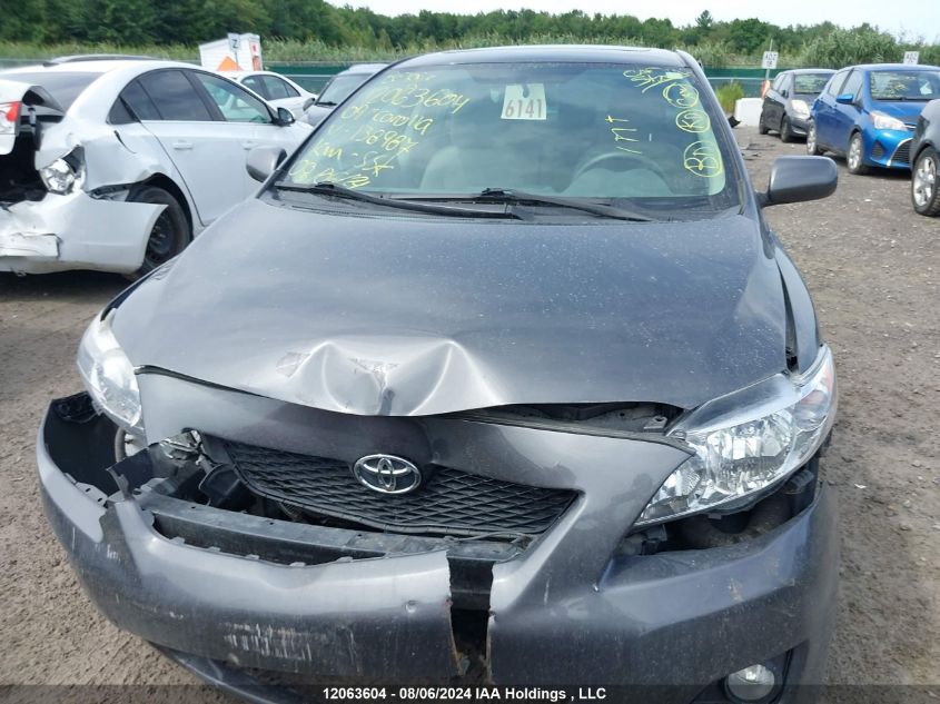 2009 Toyota Corolla VIN: 2T1BU40E19C138987 Lot: 12063604