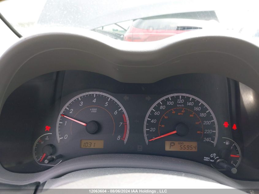 2009 Toyota Corolla VIN: 2T1BU40E19C138987 Lot: 12063604