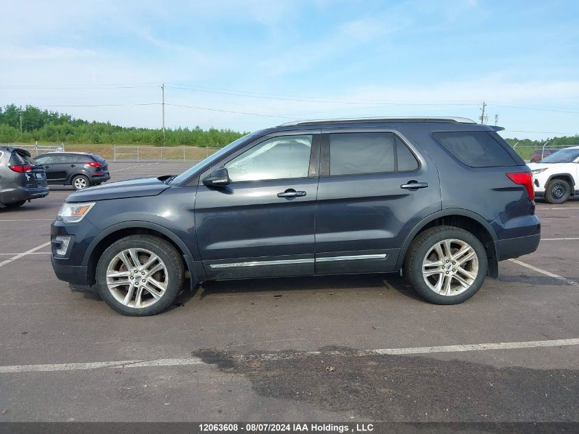 1FM5K8D85HGB66656 2017 Ford Explorer Xlt