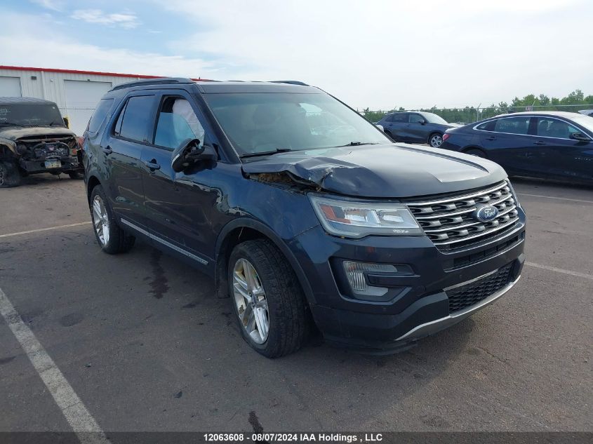 1FM5K8D85HGB66656 2017 Ford Explorer Xlt