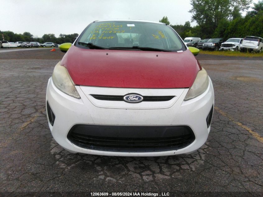 2013 Ford Fiesta VIN: 3FADP4EJ5DM102327 Lot: 12063609