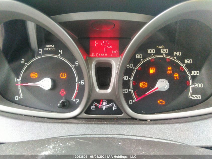 2013 Ford Fiesta VIN: 3FADP4EJ5DM102327 Lot: 12063609